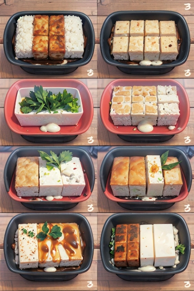 Tofu lunch box to choose from