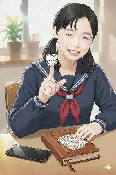 このシール可愛いね♡