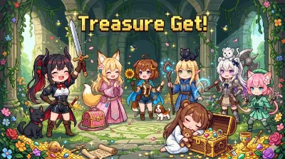 ピクセルアートフェスティバル終了なのじゃ！