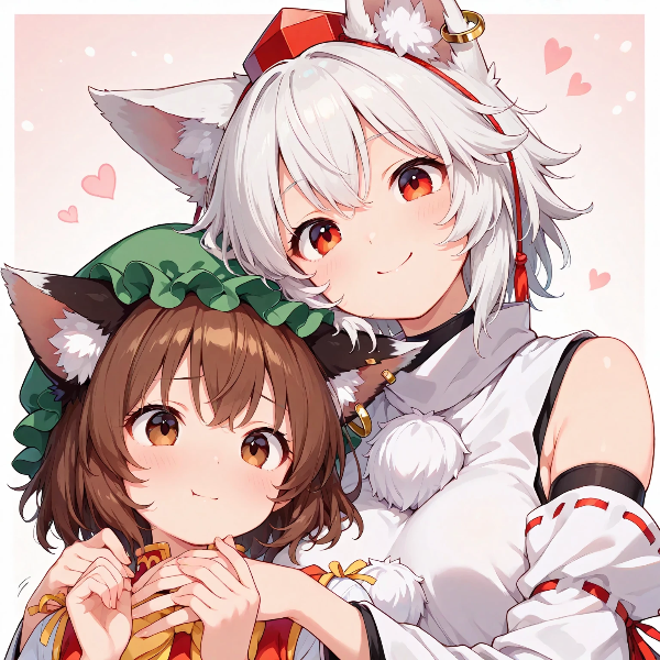 お揃いですね❤️（東方二次創作）