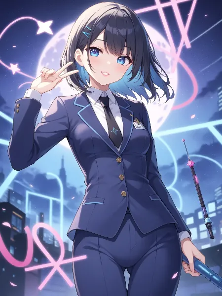 ネオン街の魔法少女エージェント