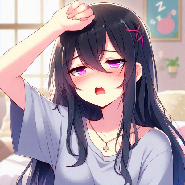 ゴールデンウィークは締切地獄だった、黒髪ロング少女★その4(4枚)