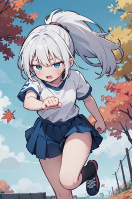 リレーの練習頑張らなくちゃ！