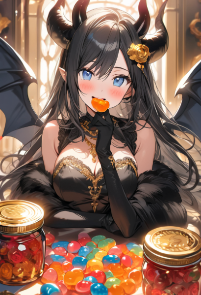 グミ大好き魔王様