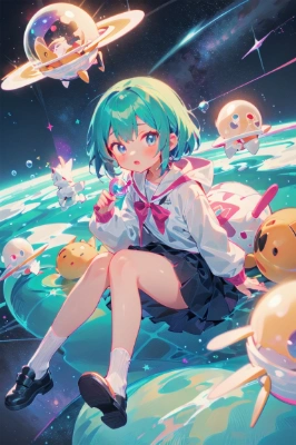 シャボン玉を吹いただけなのに