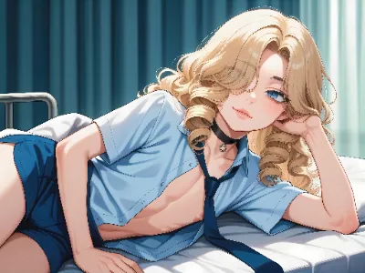 保健室のベッド