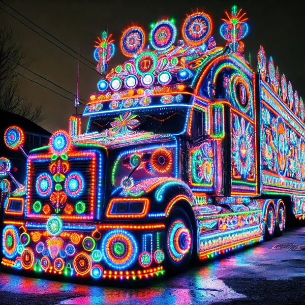 過剰装飾デコトラ