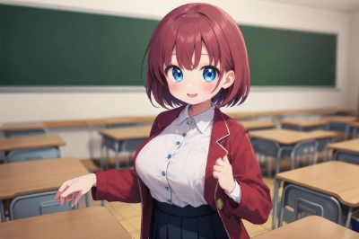 赤毛の女の子