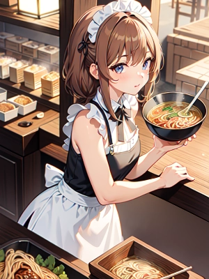 ラーメンと少女