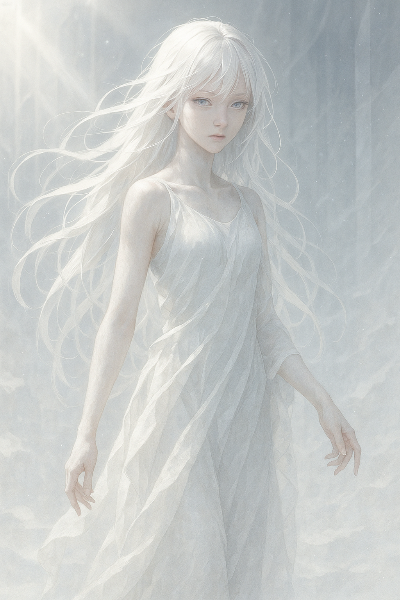 霧に溶ける白き少女の記憶