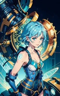 ハイパースペースガール ネオン