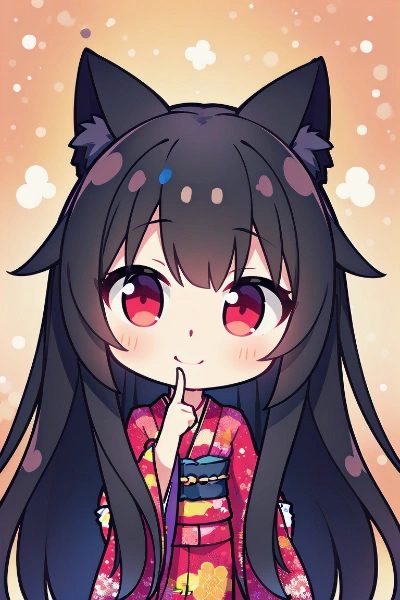 黒い方のうちの子「秘密」