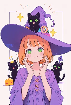 黒猫たちと魔法の微笑み