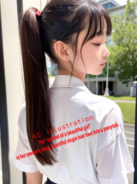 美少女のシンボルはポニーテール