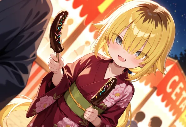 キャラメモ…つっこみさん(案8) あんたも食べる？