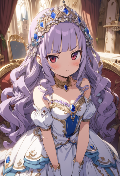 王女様は不機嫌