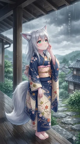 雨空しょんぼり