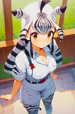 チャップマンシマウマ（けものフレンズ）