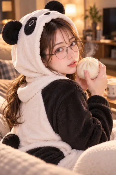 見返りパンダ
