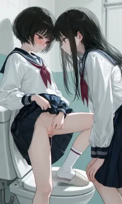 タンポンの使い方を教えてくれる先輩
