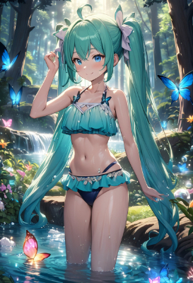 闇の森のを照らす歌姫の笑顔