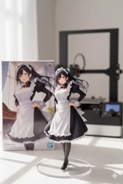 メイド鬼フィギア化！