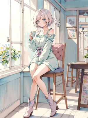boots girl