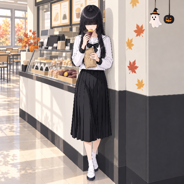 10/13 焼き芋（暗子ちゃん）