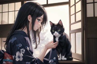クールなあの子の笑み