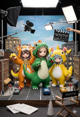 ミニチュアサイズの街