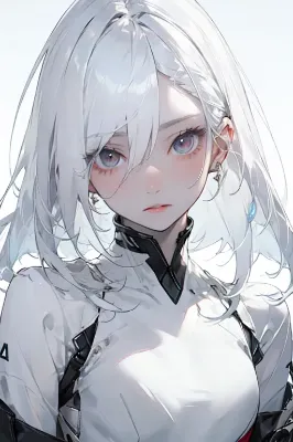 白髪お嬢様