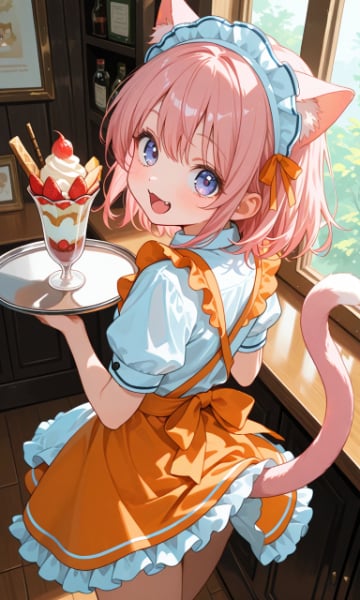 猫耳ウエイトレス