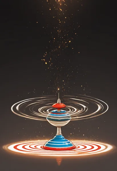 運命を紡ぐ魔法の独楽