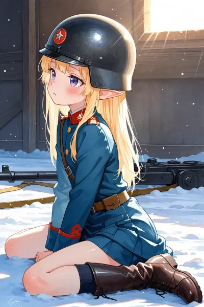 鉄帽の防人