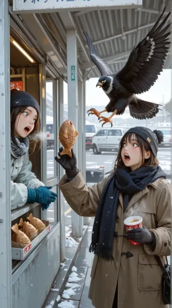 狙われた[たい焼き]