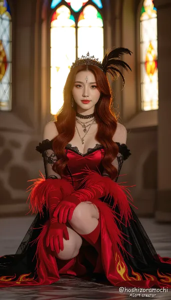 紅く燃える、堕天使の舞踏会 - Burning Crimson, the Fallen Angel's Ball