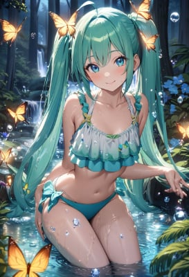 森の秘密の夜