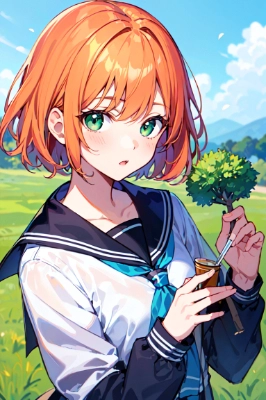女の子