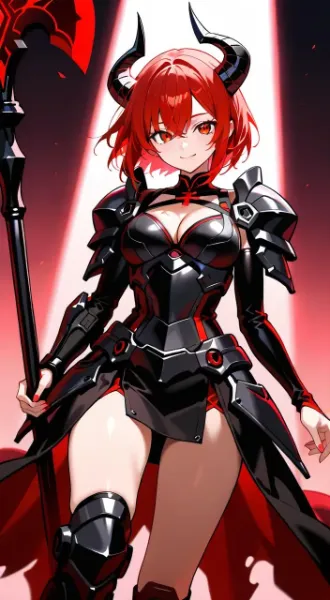 女子高生は紅き戦士に覚醒する………♡ (霧島 紅葉)