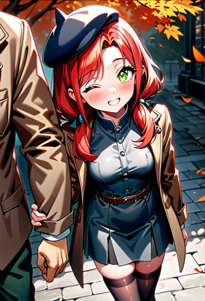 彼氏とデートなんだ♪