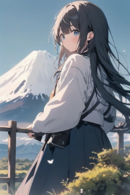 富士山綺麗だね