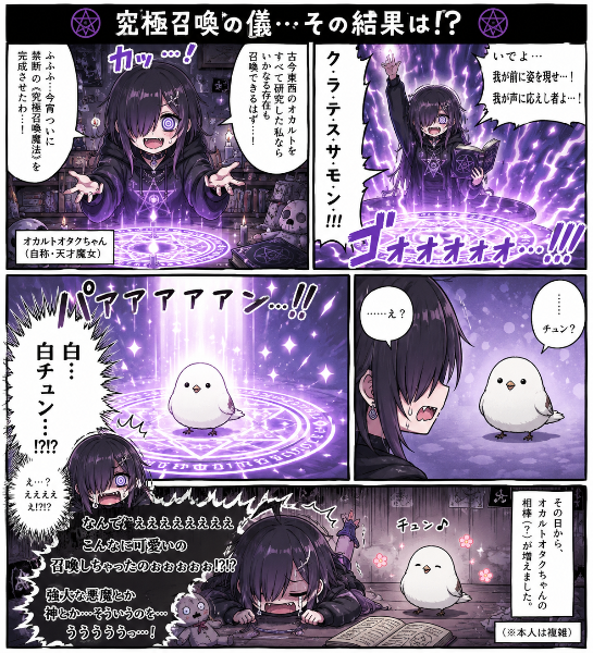 魔女の使い魔チュン