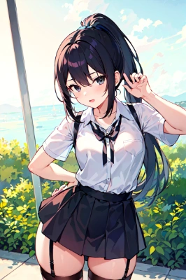 なんか色気のある女子高校生