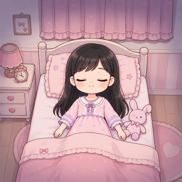 おやちゅみ🌙（ちびちゃん）