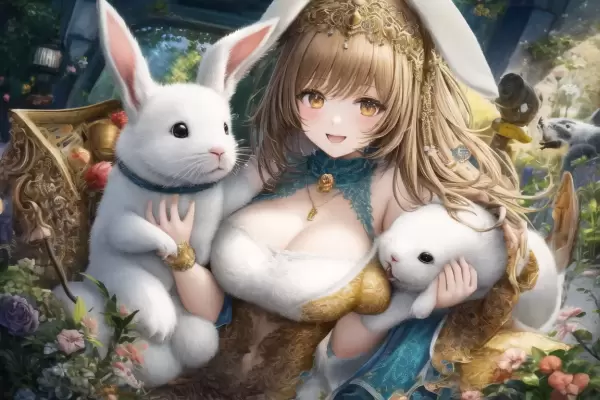 ウサギちゃんはもふもふ！！