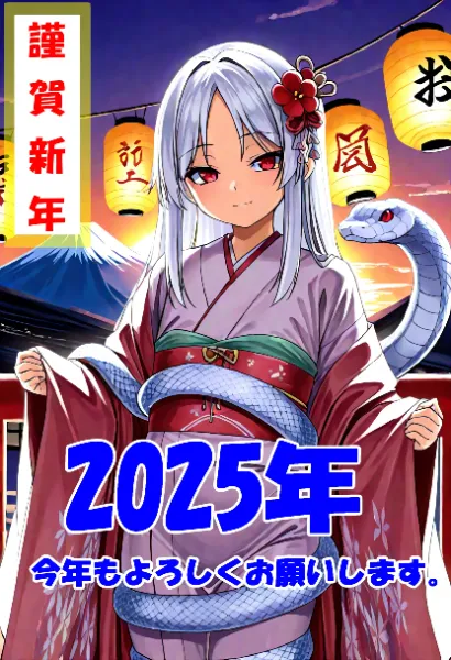 謹賀新年2025年