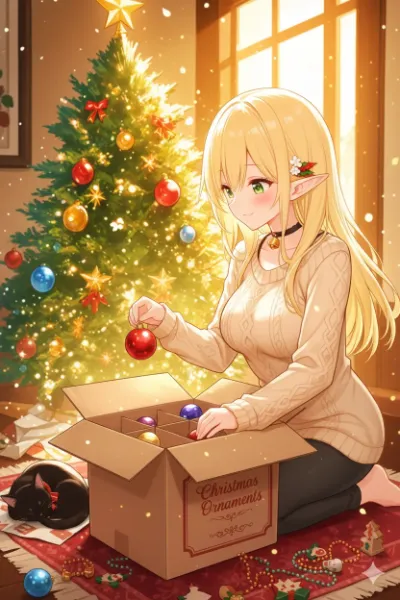 クリスマスのお片付け