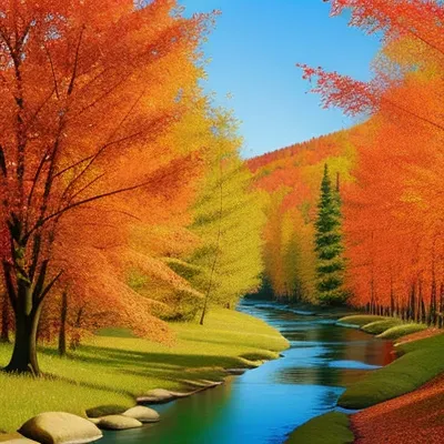 川と山