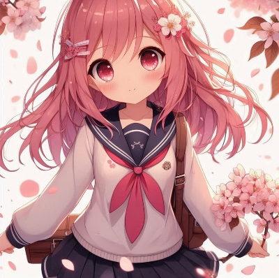 花の髪飾り🌸