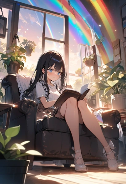 観葉植物のある部屋